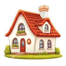 The house is